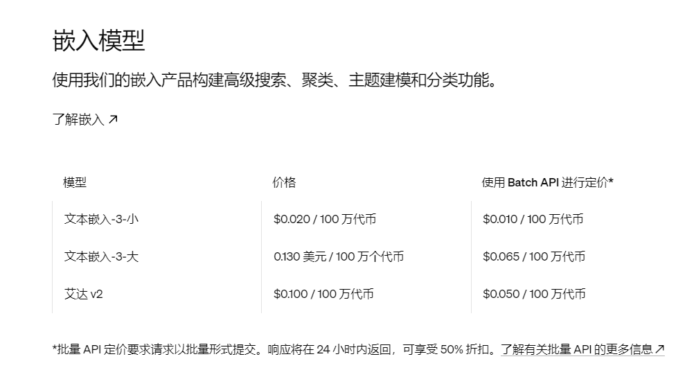 嵌入模型