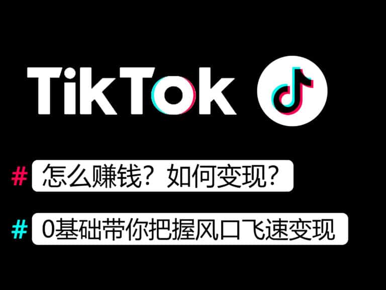 【2025】TikTok怎么赚钱？0基础也能带你把握风口飞速变现