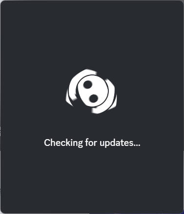 开机自动检查更新界面
